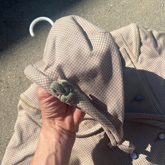 vintage Toddler Craft with the miracle Hem 3T toddler kid girls coat size 3 hat - Picture 7 of 16